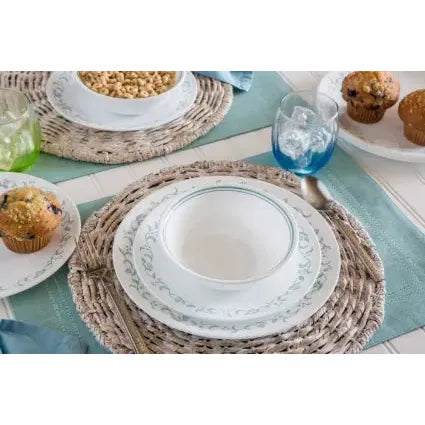 סט צלחות 18 חלקים CORELLE מבית קורנינג דגם Country Cottage