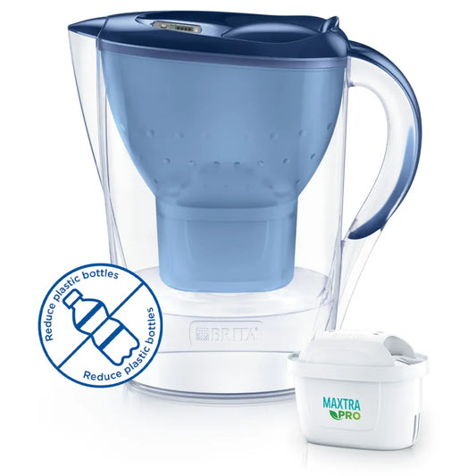 קנקן לסינון מים BRITA דגם Marella + 3 פילטרים