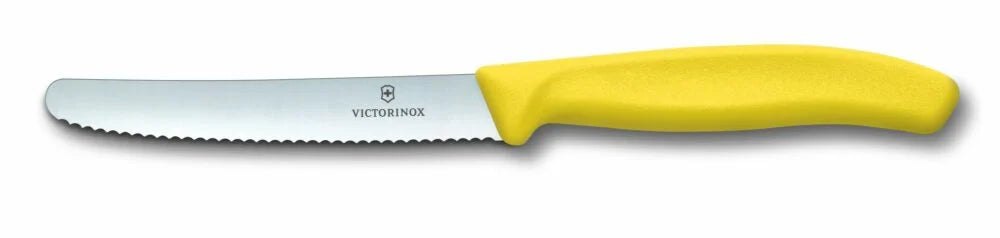 סכין ירקות להב עגול משונן Victorinox
