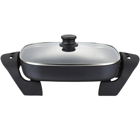 מחבת שף חשמלית עמוקה כולל מכסה זכוכית ותרמוסטט ״אלקטרו חנן״ דגם EL-2800