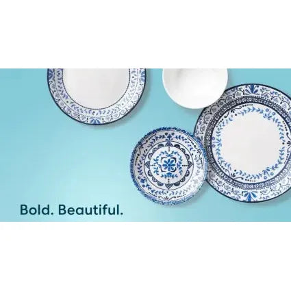 סט צלחות 18 חלקים CORELLE מבית קורנינג דגם Portofino