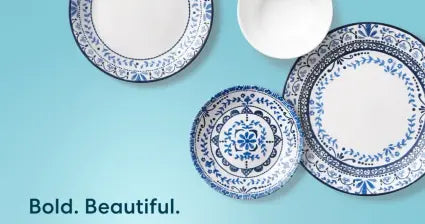 סט צלחות 18 חלקים CORELLE מבית קורנינג דגם Portofino