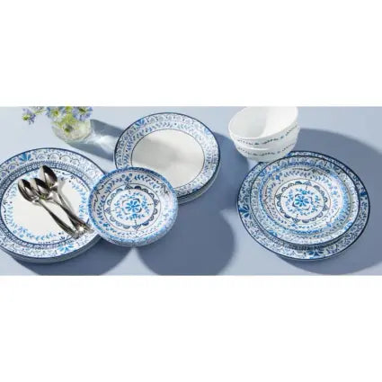 סט צלחות 18 חלקים CORELLE מבית קורנינג דגם Portofino