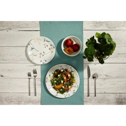 סט צלחות 18 חלקים CORELLE מבית קורנינג דגם Wild Flower Scatter