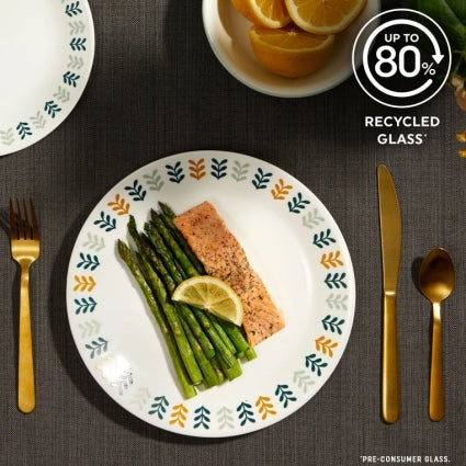 סט צלחות 18 חלקים CORELLE מבית קורנינג דגם Anders