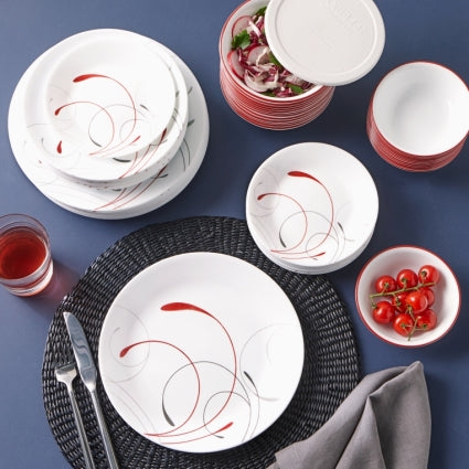 סט צלחות 12 חלקים CORELLE מבית קורנינג דגם Splendor