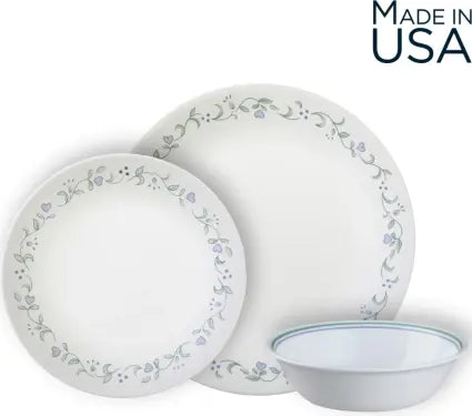 סט צלחות 18 חלקים CORELLE מבית קורנינג דגם Country Cottage