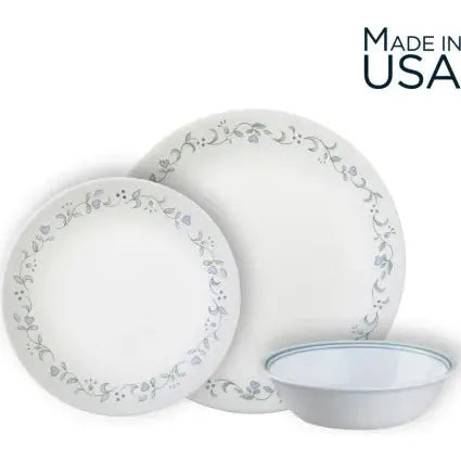 סט צלחות 18 חלקים CORELLE מבית קורנינג דגם Country Cottage