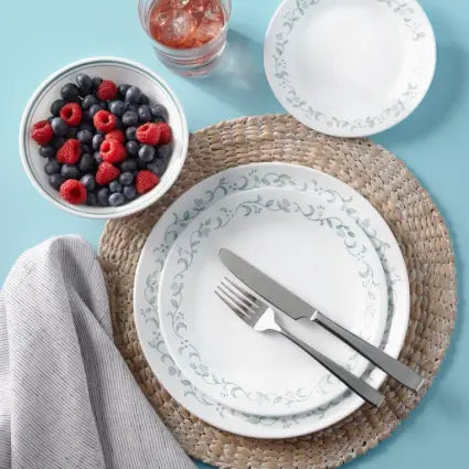 סט צלחות 18 חלקים CORELLE מבית קורנינג דגם Country Cottage