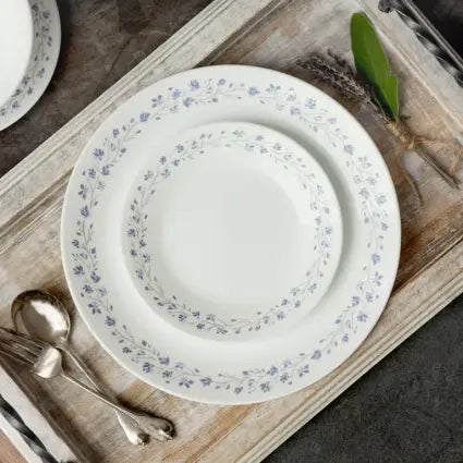 סט צלחות 18 חלקים CORELLE מבית קורנינג דגם Lilac Blush