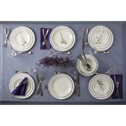 סט צלחות 18 חלקים CORELLE מבית קורנינג דגם Lilac Blush