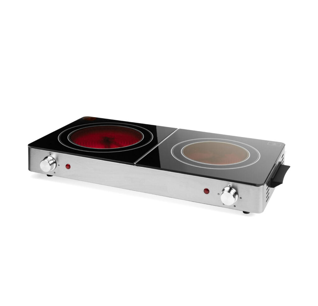 פלטת בישול קרמית כפולה ״אלקטרו חנן״