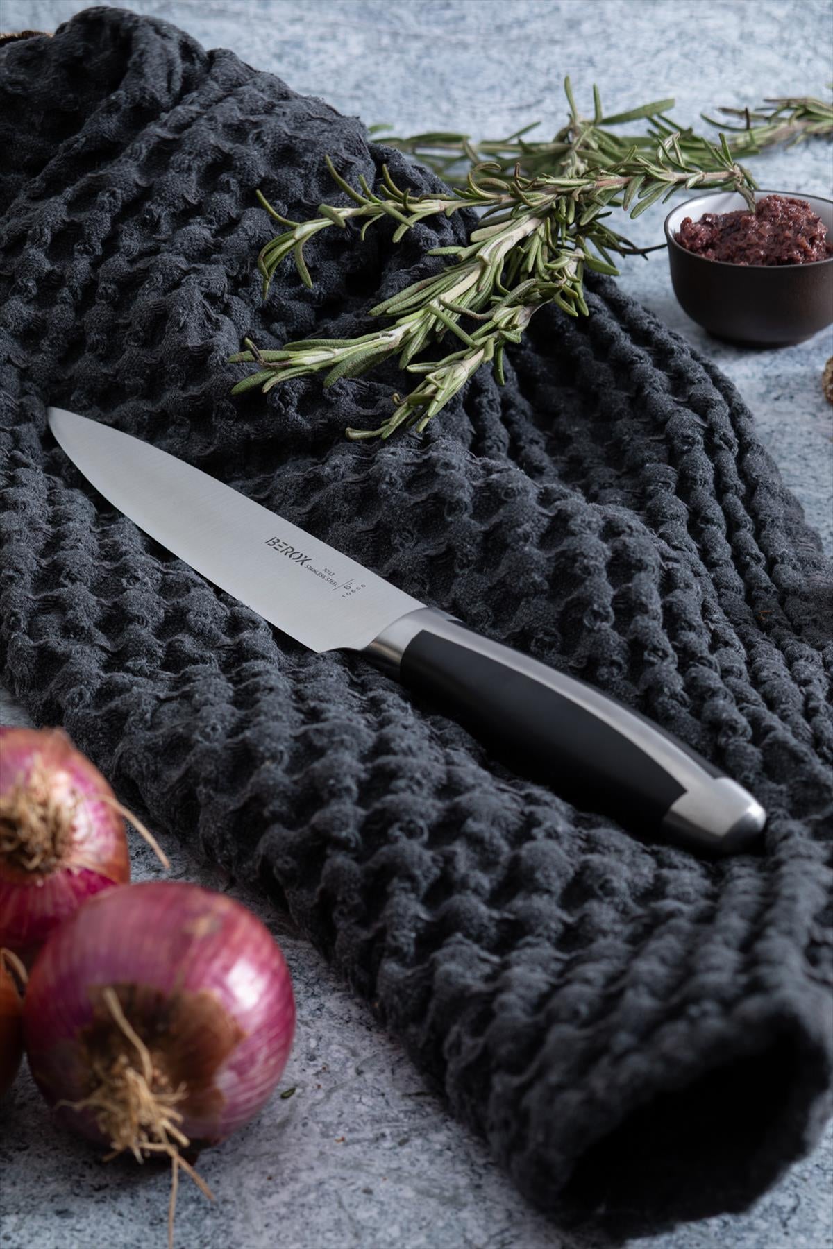 סכין עזר צרה מחוזקת 15 ס״מ BEROX