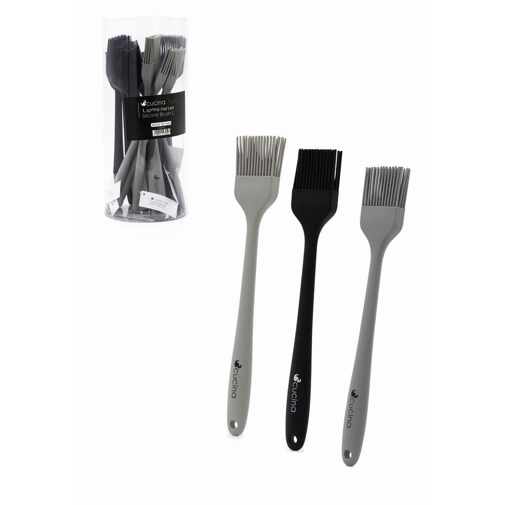 מברשת סיליקון ידית אקריל Cucina