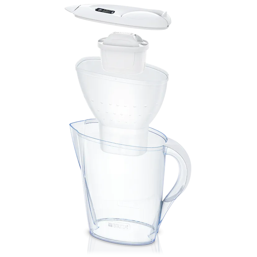 קנקן לסינון מים BRITA דגם Marella + 2 פילטרים