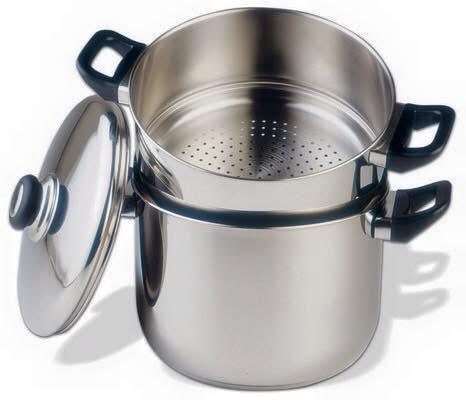 סיר קוסקוס סולתם 24 ס״מ 7 ליטר סדרת ״אלון״