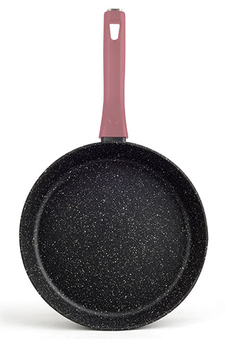 מחבת 28 ס״מ ידית ורודה Food Appeal דגם Casual Plus