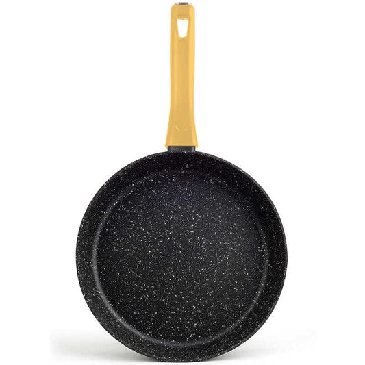 מחבת 20 ס״מ ידית צהובה Food Appeal דגם Casual Plus