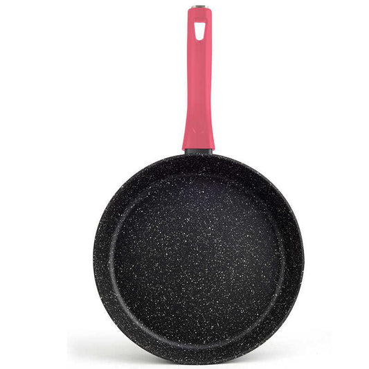 מחבת 32 ס״מ ידית ורוד עז Food Appeal דגם Casual Plus