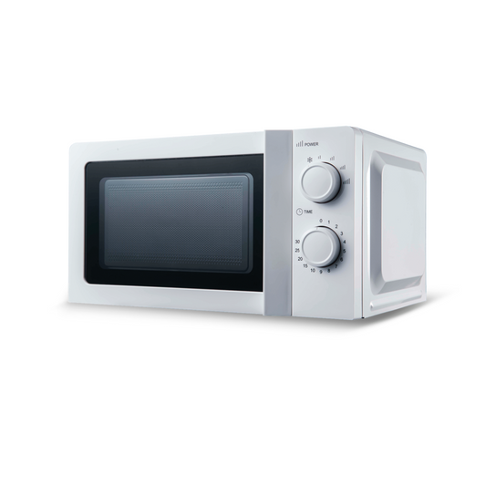 מיקרוגל מכני 20 ליטר לבן ״אלקטרו חנן״