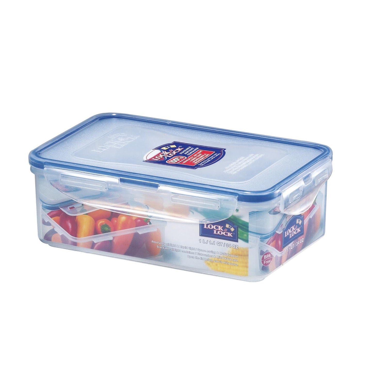 קופסת אחסון Lock&Lock הרמטית 1 ליטר דגם 817