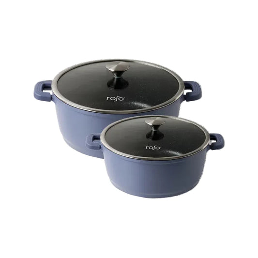 מארז סירים 20 + 24 ס״מ ROSO סדרת Mono