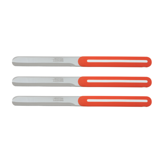 סט 3 סכיני שולחן משוננות ARCOS דגם Linea