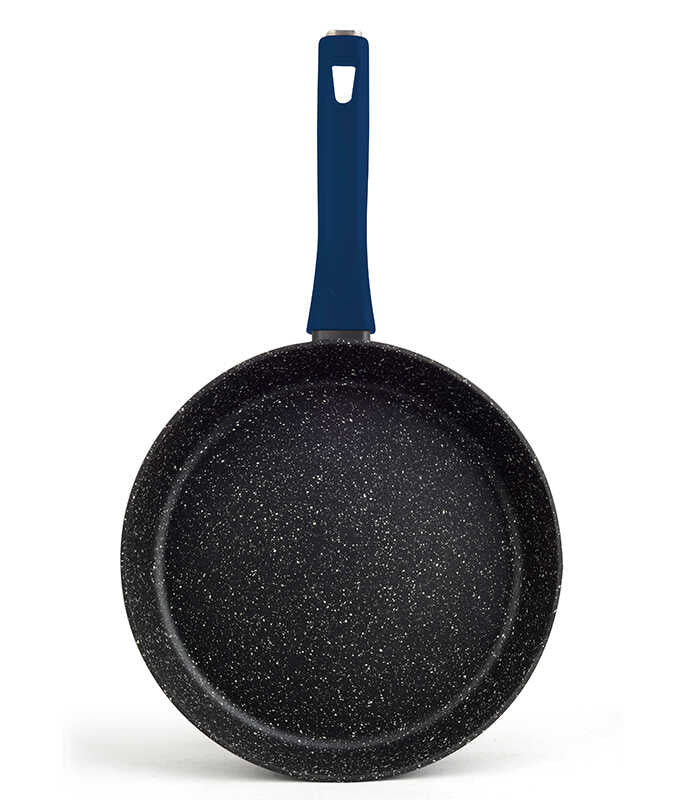 מחבת 18 ס״מ ידית כחולה Food Appeal דגם Casual Plus