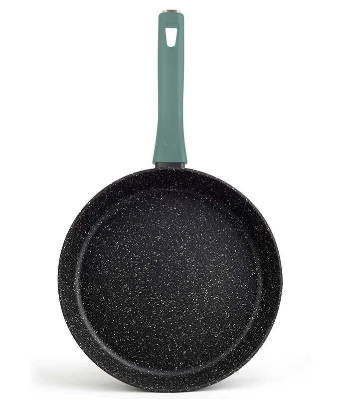 מחבת 24 ס״מ ידית ירוקה Food Appeal מסדרת Casual Plus