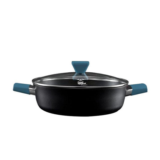 סוטאז׳ 26 ס״מ 3.5 ליטר ידיות כחולות Food Appeal מסדרת Casual plus