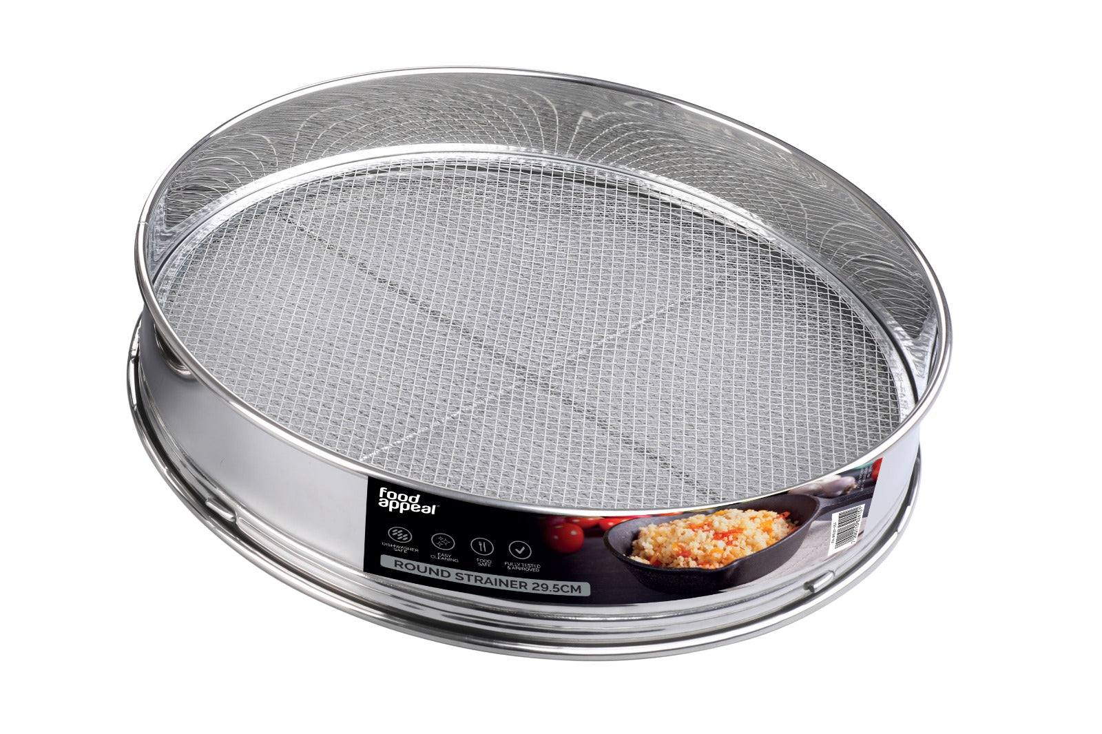 נפת נירוסטה לקוסקוס 30 ס״מ Food Appeal