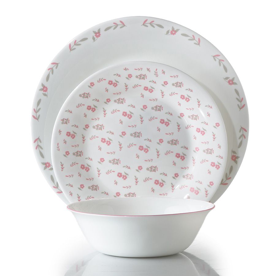 סט צלחות אופל 18 חלקים Food Appeal דגם VINTAGE